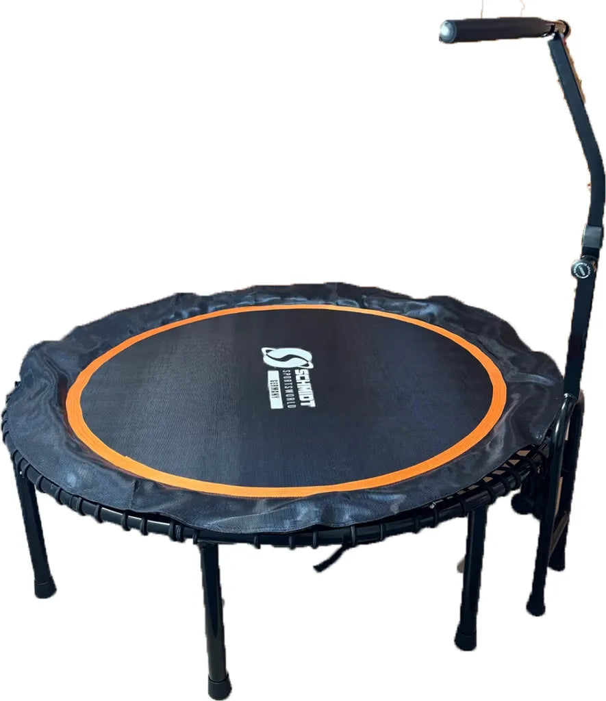 Schmidt Sports Trampolin Fitnesstrampolin mit Haltestange Sport Fitness