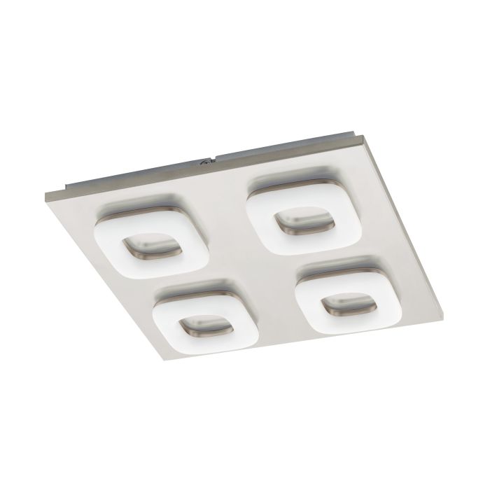 LED-Deckenleuchte Nickel