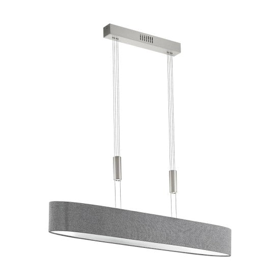 Eglo 95351 Romao LED Pendelleuchte 6x4W Chrom grau