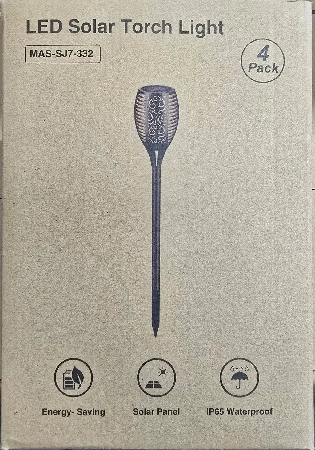 Solarleuchte LED Garten Beleuchtung Solar Licht Lampe Fackel Leuchte Flamme